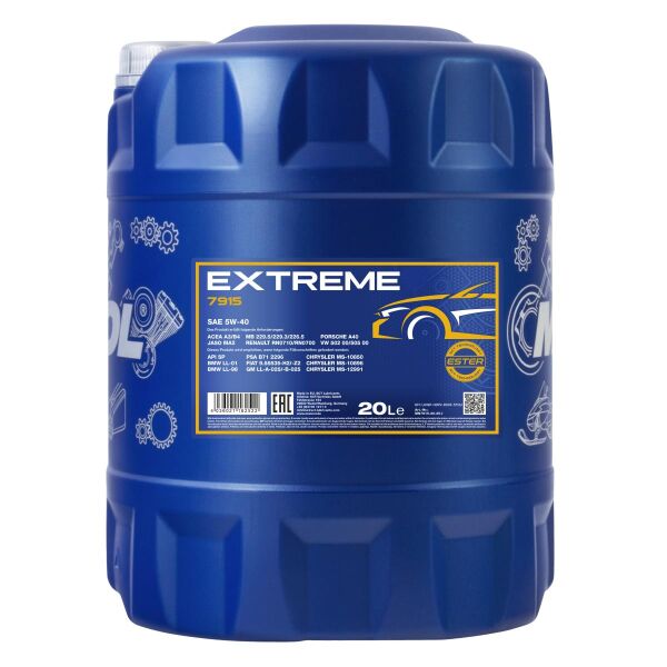 MANNOL 7915 Extreme 5W-40 Motoröl 20 Liter
